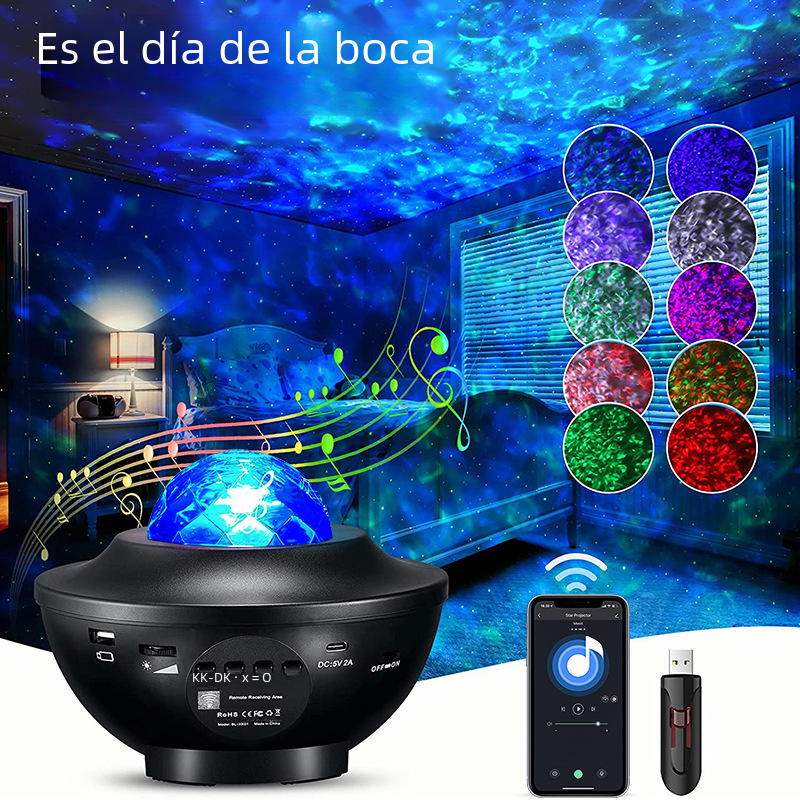 Nexurae Nebula Projector + Bluetooth Speaker